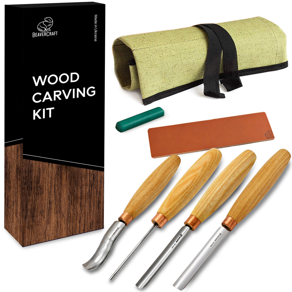 Gouge Wood Carving Tools Set – CreativeTurning