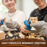 Set of Basswood Carving Blocks, 5 pcs