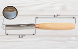 Compact long bent gouge. Sweep No6 (15mm)