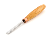 Compact straight rounded chisel. Sweep No8 (8mm)