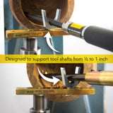 Woodcut Phil Irons Tool Gate