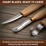 3-Piece Spoon Carving Tool Set Wood Carving Set in Tool Roll