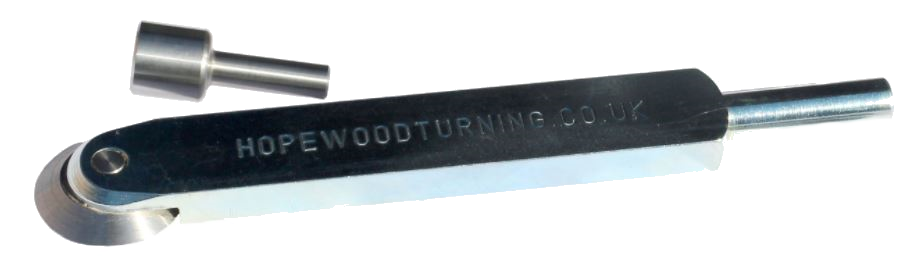 Simon Hope Round Negative Rake Scraper – CreativeTurning