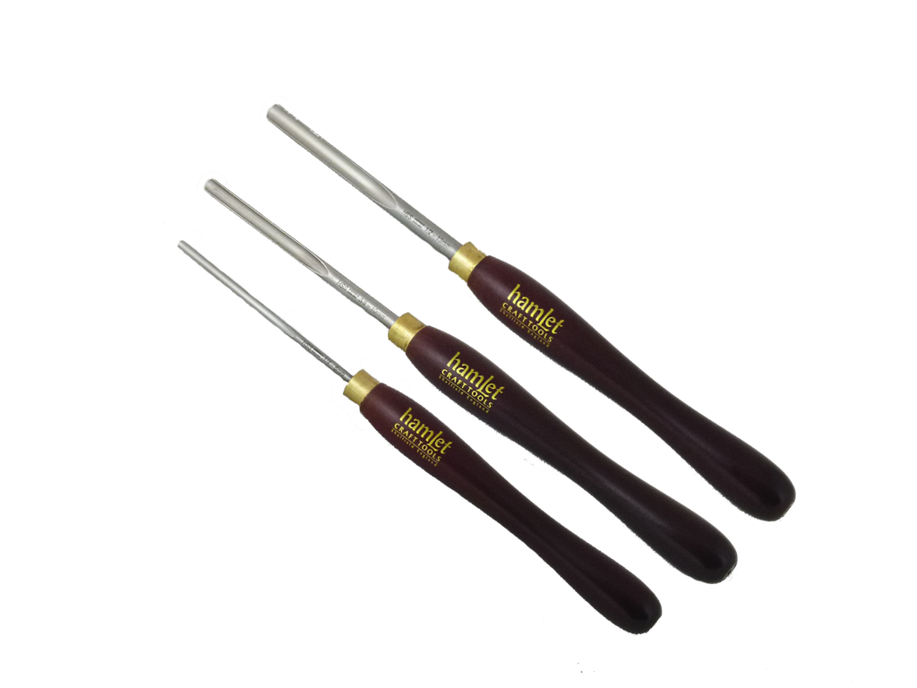 Hamlet Standard Spindle Gouges – CreativeTurning